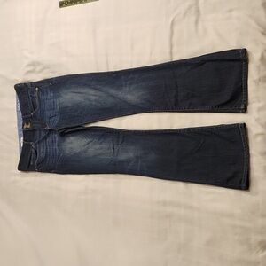 Gap jeans Perfect Boot women's 28/6r blue mid‎ rise